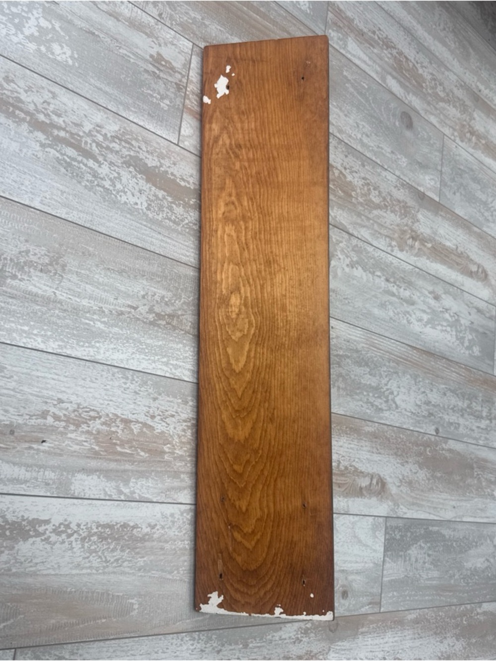 Vintage Wood Wall Heart Design Coat Rack 3 Peg Cottage Core Farmhouse Décor 24" - Picture 2 of 2